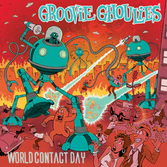 (image for) Groovie Ghoulies - World Contact Day LP